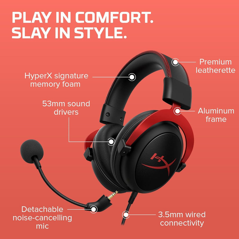 HyperX Cloud II Wired Gaming Headset