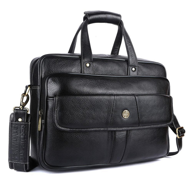 Hammonds Flycatcher Genuine Leather Slim Satchel