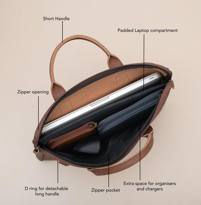 DailyObjects Stria Pro Bag with Retractable Handle