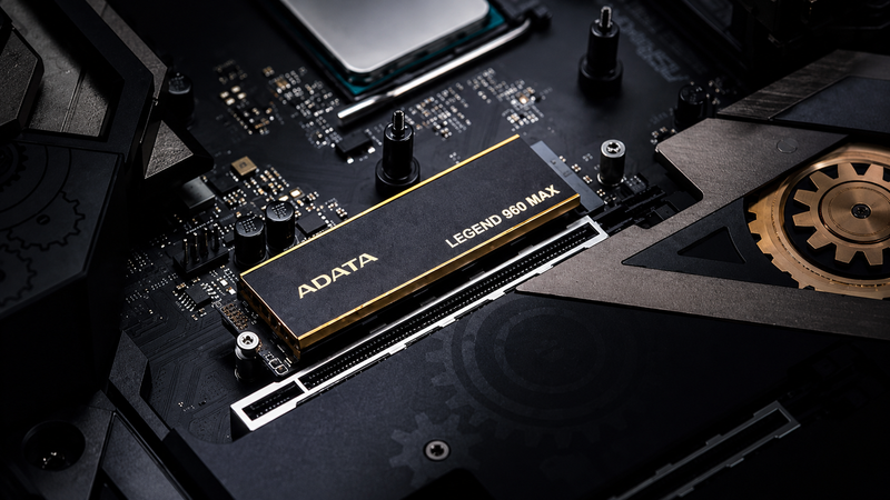 ADATA LEGEND 960 MAX 4TB PCIe Gen4 NVMe M.2 Internal SSD with Heatsink for PS5 & PC