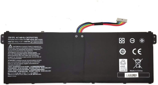 Acer AC14B18J Original OEM 3220mAh 11.4V 36Wh 3 Cell Laptop Battery for Select Acer Laptops - SWIFT PERIPHERALSAC14B18J-OEM