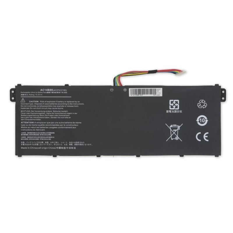 Acer AC14B8K Original OEM 48Wh 3220mAh 15.2V 4 Cell Laptop Battery - SWIFT PERIPHERALSAC14B8K-OEM