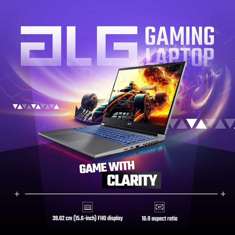 ACER ALG,INTEL CORE I5 - 12TH GEN 12450H PROCESSOR, NVIDIA GEFORCE RTX 2050 - 4GB(16GB/512GB) FHD, 39.62CM(15.6") 144HZ, WINDOWS 11 HOME, STEEL GRAY, 1.99KG, AL15G - 52 UN.34CSI.012 - SWIFT PERIPHERALS1092994