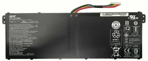 Acer AP16M5J Original OEM 37Wh 4810mAh 7.7V 2 Cell Laptop Battery for Select Acer Laptops - SWIFT PERIPHERALSAP16M5J-OEM