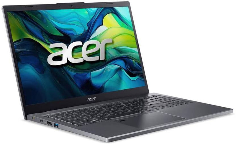 ACER ASPIRE 15 INTEL CORE 5 - 120U PROCESSOR LAPTOP (WINDOWS 11 HOME/16 GB/512 GB SSD) A15 - 51M WITH 39.6 CM (15.6 INCH) FULL HD IPS DISPLAY, BACKLIT KEYBOARD, FINGERPRINT READER, STEEL GRAY NX.KS7SI.001 - SWIFT PERIPHERALSNX.KS7SI.001