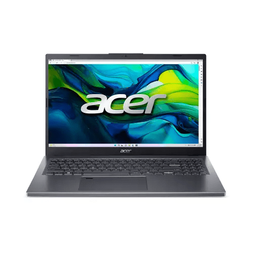 ACER ASPIRE 15 INTEL CORE 5 - 120U PROCESSOR LAPTOP (WINDOWS 11 HOME/16 GB/512 GB SSD/MICROSOFT OFFICE) A15 - 51M WITH 39.6 CM (15.6 INCH) FULL HD IPS DISPLAY, BACKLIT KEYBOARD, FINGERPRINT READER, STEEL GRAY NX.KS7SI.004 - SWIFT PERIPHERALS1090818