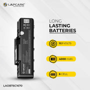 Acer Aspire 4220 Compatible Laptop Battery 48.84Wh 4400mAh 11.1V 6 Cell - SWIFT PERIPHERALSLAOBT6C1670