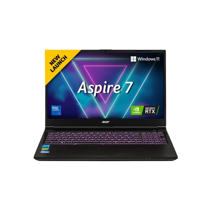 ACER ASPIRE 7 A715 - 79G UN.U35SI.002 [CORE5 - 210H/16GB/512GB SSD/WIN11 HOME/15.6"/6GB - RTX4050 GRAPHICS/1 YEAR(S)/BLACK] - SWIFT PERIPHERALS1096039