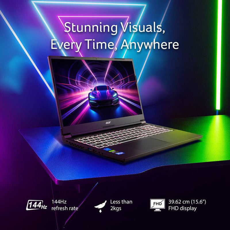 ACER ASPIRE 7 INTEL CORE I5 13TH GEN 13420H - (16 GB/512 GB SSD/WINDOWS 11 HOME/6 GB GRAPHICS/NVIDIA GEFORCE RTX 3050) A715 - 79G GAMING LAPTOP (15.6 INCH, BLACK, 1.99 KG) UN.34PSI.001 - SWIFT PERIPHERALS1094775