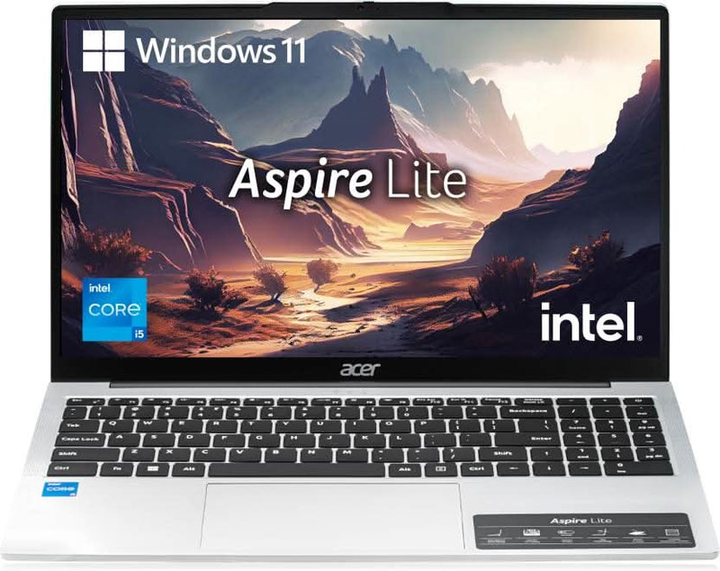 ACER ASPIRE AL15 - 52H UN.347SI.009 [CI5 - 12450H 12TH GEN/16GB/512GB SSD/WIN11 HOME/15.6 INCH/INTEGRATED GRAPHICS /1 YEAR(S)/SILVER] - SWIFT PERIPHERALS1091826