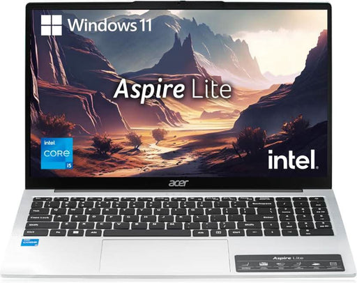 ACER ASPIRE AL15 - 52H UN.347SI.009 [CI5 - 12450H 12TH GEN/16GB/512GB SSD/WIN11 HOME/15.6 INCH/INTEGRATED GRAPHICS /1 YEAR(S)/SILVER] - SWIFT PERIPHERALS1091826