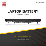 Acer Aspire E1 & V5 Series Compatible Laptop Battery 2200mAh 14.8V 4 - Cell - SWIFT PERIPHERALSLAOBTVS4866