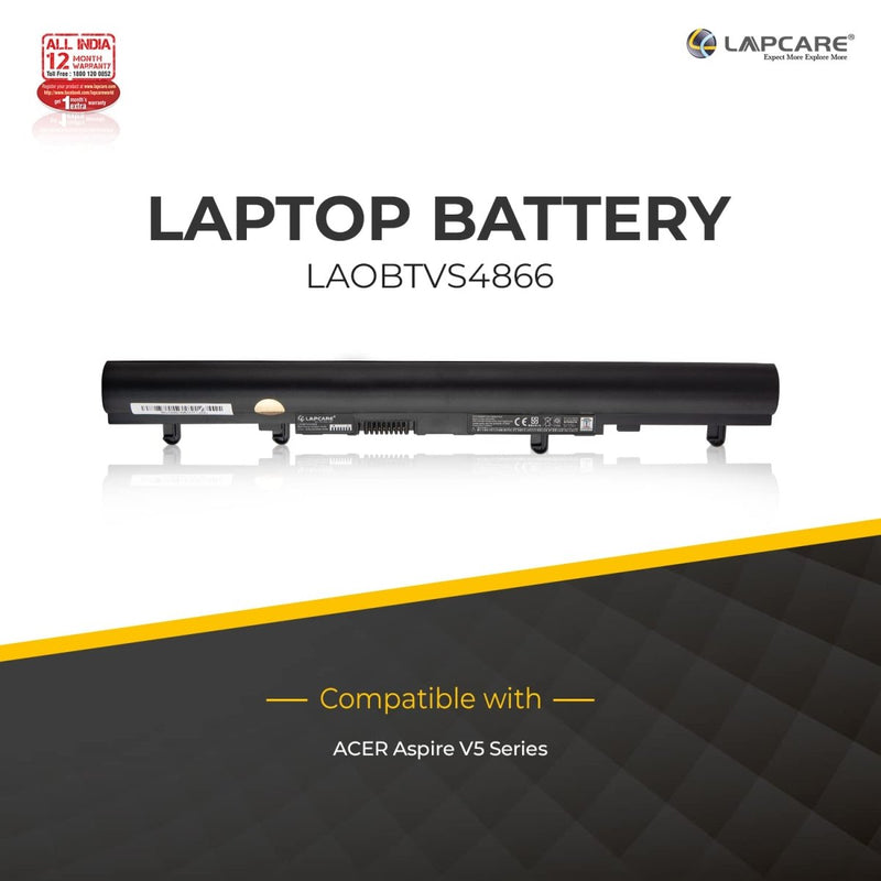 Acer Aspire E1 & V5 Series Compatible Laptop Battery 2200mAh 14.8V 4 - Cell - SWIFT PERIPHERALSLAOBTVS4866