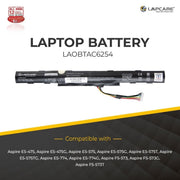 Acer Aspire E5 - 774 Series Compatible Laptop Battery 2200mAh 14.6V 4 Cell - SWIFT PERIPHERALSLAOBTAC6254