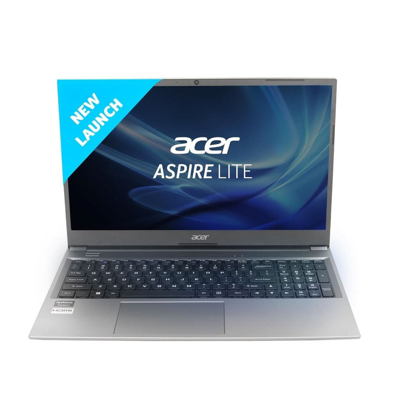 ACER ASPIRE LITE 12TH GEN INTEL CORE I5 - 1235U THIN AND LIGHT LAPTOP (WINDOWS 11 HOME/16GB RAM/512GB SSD/INTEL IRIS XE GRAPHICS) AL15 - 52, 39.62CM (15.6 INCH) FULL HD DISPLAY, METAL BODY, STEEL GRAY, 1.6 KG UN.33BSI.00K - SWIFT PERIPHERALSAcerLaptop-0061