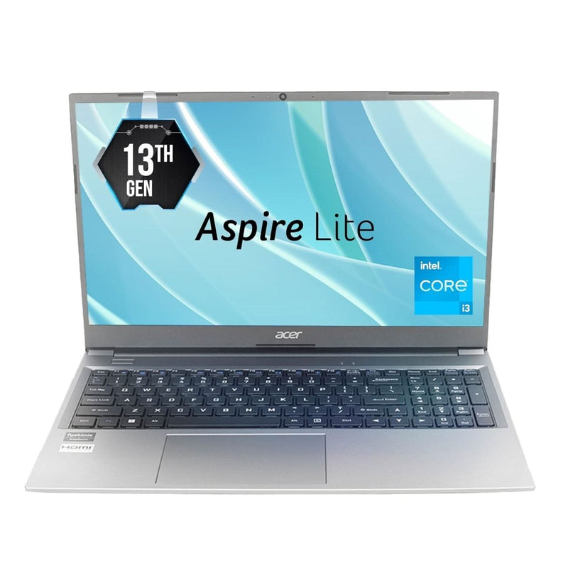 ACER ASPIRE LITE, 13TH GEN, INTEL CORE I3 - 1305U, 8GB RAM, 512GB SSD, FULL HD, 15.6"/39.62CM, WINDOWS 11 HOME, STEEL GRAY, 1.59KG, AL15 - 53, METAL BODY, 36 WHR, THIN AND LIGHT PREMIUM LAPTOP UN.34YSI.00K - SWIFT PERIPHERALS1093760