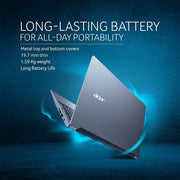 ACER ASPIRE LITE, 13TH GEN, INTEL CORE I3 - 1305U, 8GB RAM, 512GB SSD, FULL HD, 15.6"/39.62CM, WINDOWS 11 HOME, STEEL GRAY, 1.59KG, AL15 - 53, METAL BODY, 36 WHR, THIN AND LIGHT PREMIUM LAPTOP UN.34YSI.00K - SWIFT PERIPHERALS1093760
