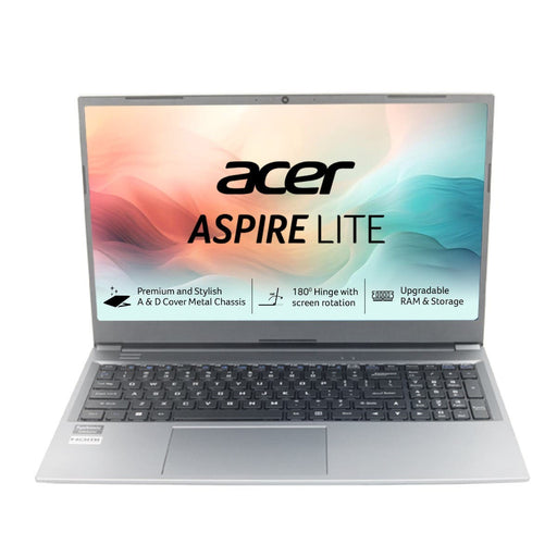ACER ASPIRE LITE AL15 - 41 UN.31ZSI.037 [R5 - 7430U/16GB/512GB SSD/WIN11 HOME/15.6"/INTEGRATED GRAPHICS/1 YEAR(S)/GREY] - SWIFT PERIPHERALS1095392
