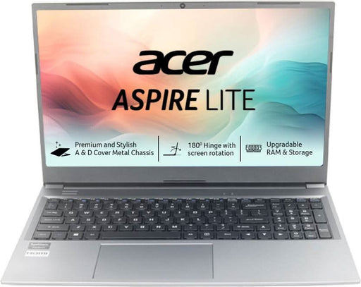 ACER ASPIRE LITE AL15 - 41 UN.31ZSI.04H [R7 - 7730U/16GB/512GB SSD/WIN11 HOME+MS24/15.6"/INTEGRATED GRAPHICS/1 YEAR(S)/GREY] - SWIFT PERIPHERALS1094668