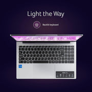 ACER ASPIRE LITE AL15 - 52H UN.347SI.00V [CI5 - 13420H/16GB/512GB SSD/WIN11 HOME+MS24/15.6"/INTEGRATED GRAPHICS/1 YEAR(S)/SILVER/BACKLIT KBD] - SWIFT PERIPHERALS1095183