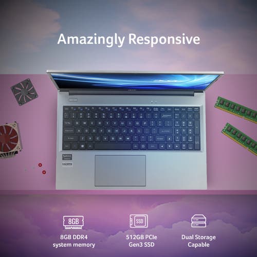 ACER ASPIRE LITE AL15 - 53 UN.34ESI.005 [CI3 - 1305U/8GB/512GB SSD/WIN11 HOME+MS24/15.6"/INTEGRATED GRAPHICS/1 YEAR(S)/GREY] - SWIFT PERIPHERALS1096708