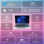 ACER ASPIRE LITE AL15 - 53 UN.34ESI.005 [CI3 - 1305U/8GB/512GB SSD/WIN11 HOME+MS24/15.6"/INTEGRATED GRAPHICS/1 YEAR(S)/GREY] - SWIFT PERIPHERALS1096708