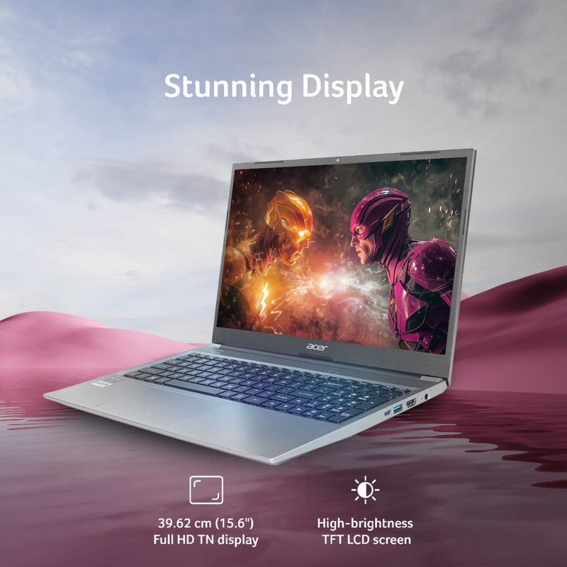 ACER ASPIRE LITE AL15 - 53 UN.34ESI.00L [CI5 - 1334U/16GB/512GB SSD/WIN11 HOME+MSO/15.6"/INTEGRATED GRAPHICS/1 YEAR(S)/GREY] - SWIFT PERIPHERALS1096179