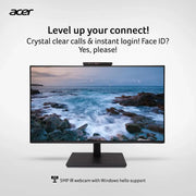 Acer B247Y D6 23.8" Full HD IPS Monitor with 5MP IR Adjustable Webcam - SWIFT PERIPHERALSB247Y-D6