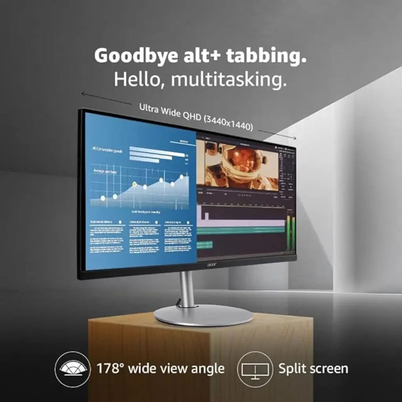 Acer CB342CK 34" 75Hz 1ms UltraWide IPS Monitor IPS Monitor - SWIFT PERIPHERALSCB342CK
