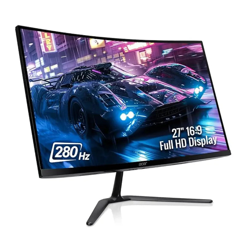 Acer ED270 Z 27″ 280 Hz 1 ms Full HD VA Curved Monitor Built‑in 2 W Speakers - SWIFT PERIPHERALSED270-Z
