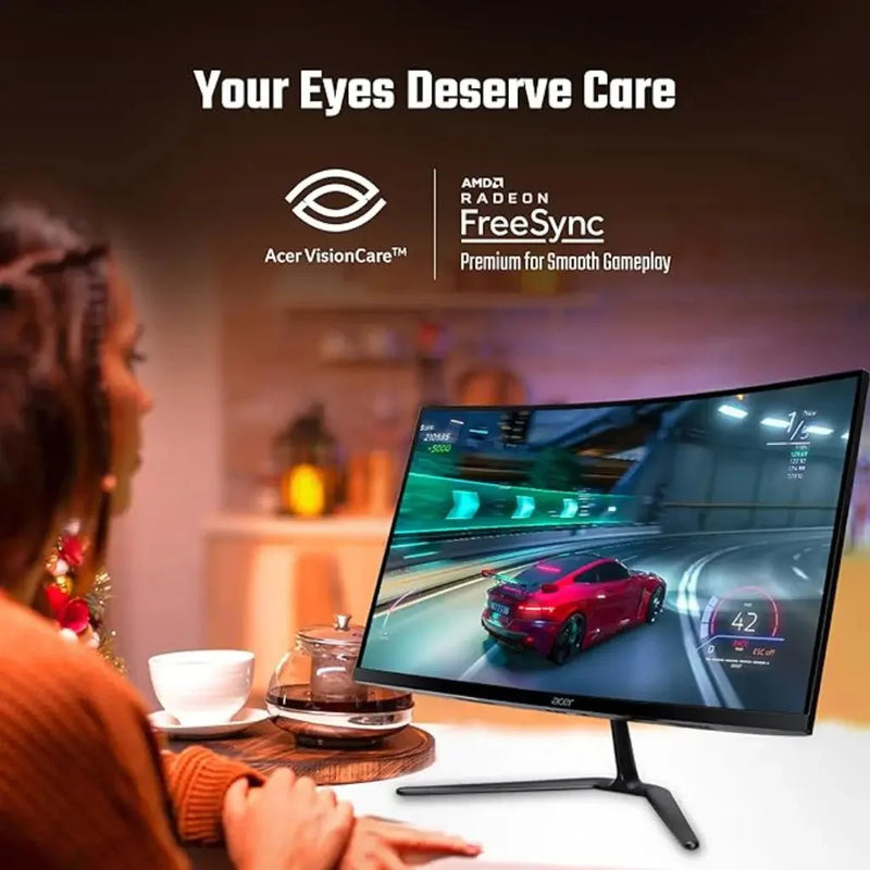 Acer ED320QR 31.5" 165Hz 1ms Full HD VA Panel 1500R Curved Gaming Monitor - SWIFT PERIPHERALSED320QR