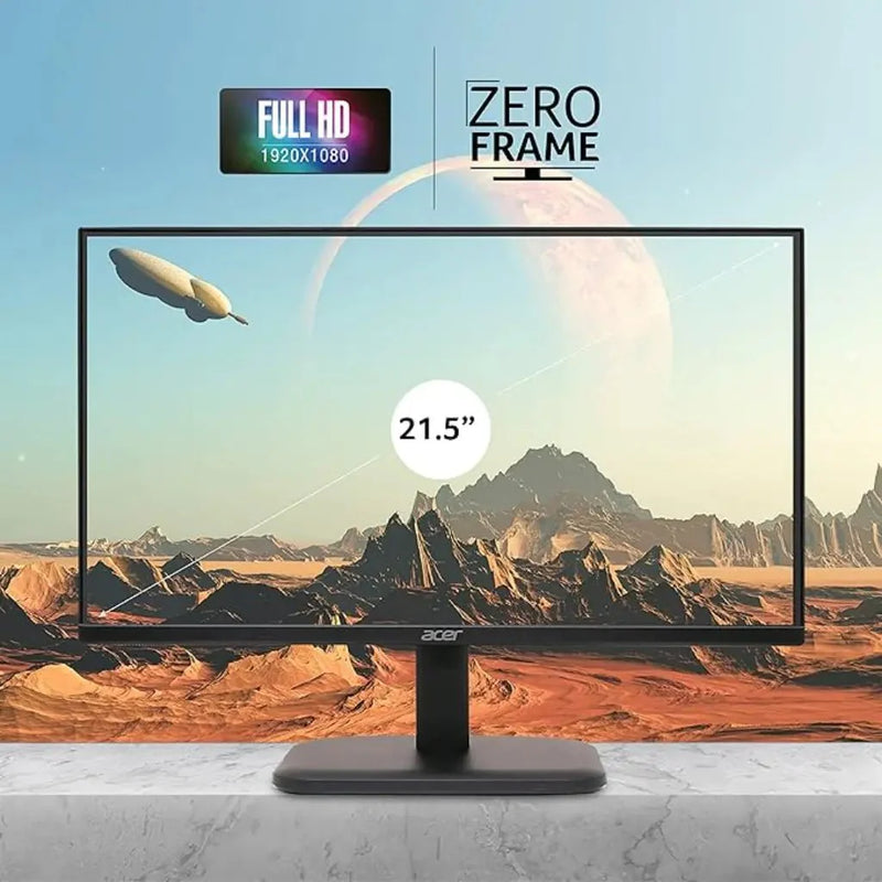 Acer EK220Q 21.5" 100Hz 1ms Full HD VA Panel LED Monitor - SWIFT PERIPHERALSEK220Q