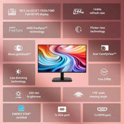 Acer EK240Y P6 23.8" 144Hz 1ms Full HD IPS LED Monitor HDMI & VGA Ports - SWIFT PERIPHERALSEK240Y-P6