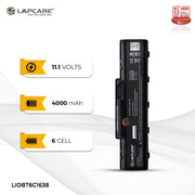 Acer EMACHINE D525 D725 E525 E627 E725 Compatible Laptop Battery 4000mAh 11.1V 6 Cell - SWIFT PERIPHERALSLAOBTEM4239