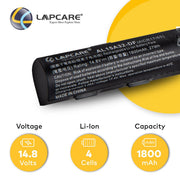 Acer Extensa 2510 2511 2520 Series Compatible Laptop Battery 1800mAh 14.8V 4 Cell - SWIFT PERIPHERALSLAOBTAS6253