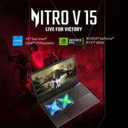 ACER NITRO 5 ANV15 - 51 NH.QN8SI.001 [CI7 - 13620H 13TH GEN/16GB/512GB SSD/WIN11 HOME/15.6 INCH/6GB - RTX4050 GRAPHICS /1 YEAR(S)/BLACK] - SWIFT PERIPHERALS1089985