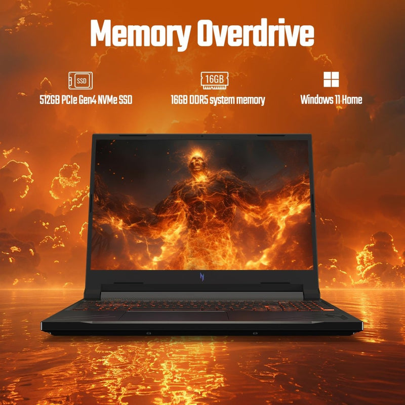 ACER NITRO V 16 ANV16 - 71 NH.QTNSI.003 GAMING LAPTOP (14TH GEN CORE I5 / 16GB/ 512GB SSD/ WIN11/ 6GB RTX 4050 GRAPH) - SWIFT PERIPHERALSAcerlaptop019