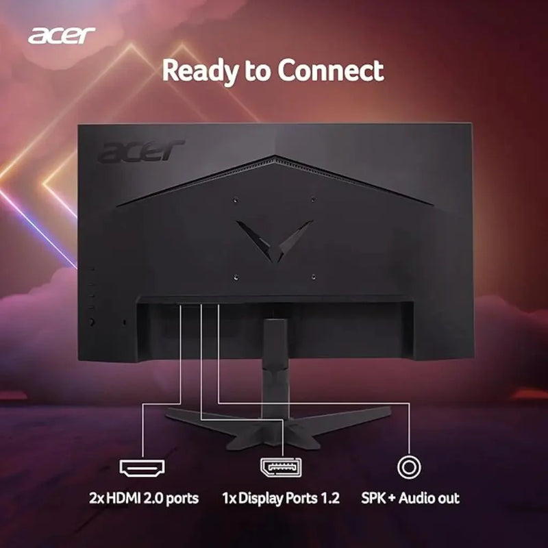 Acer Nitro VG240Y X1 23.8" 200Hz 0.5ms Full HD IPS Gaming Monitor Stereo Speakers - SWIFT PERIPHERALSVG240Y-X1