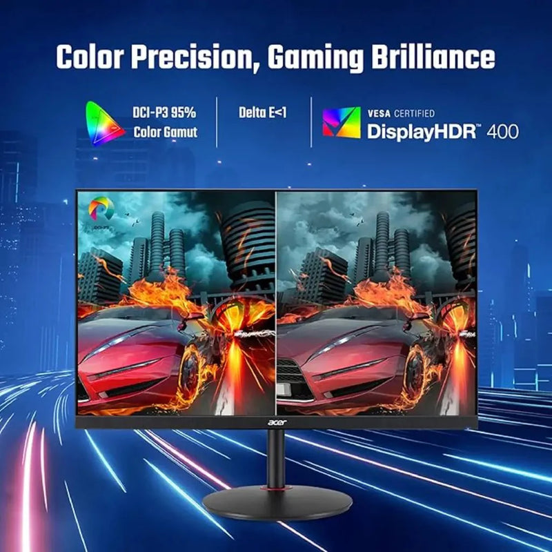 Acer Nitro XV272U V3 27" 180Hz 0.5ms WQHD IPS Gaming Monitor - SWIFT PERIPHERALSXV272U-V3