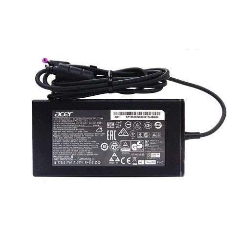 Acer Original OEM 135W 19V 7.1A 5.5mm × 1.7mm Pin Laptop Charger Adapter & Power Cable - SWIFT PERIPHERALSAK.135AP.020-OEM+PC