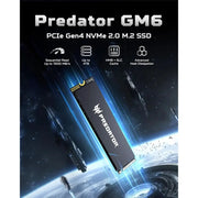 Acer Predator GM6 2TB NVMe PCIe Gen4 M.2 2280 Internal SSD - SWIFT PERIPHERALSBL.9BWWR.134