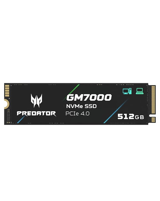 Acer Predator GM7000 512GB M.2 NVMe Gen4 Internal SSD - SWIFT PERIPHERALSBL-9BWWR-104