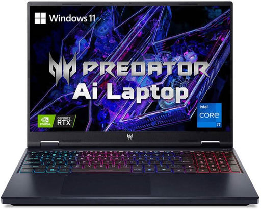 ACER PREDATOR HELIOS NEO 16 2024 INTEL CORE I7 14TH GEN 14700HX - (16 GB/1 TB SSD/WINDOWS 11 HOME/6 GB GRAPHICS/NVIDIA GEFORCE RTX 4050) PHN16 - 72 - 77GZ GAMING LAPTOP (16 INCH, ABYSSAL BLACK) NH.QNPSI.002 - SWIFT PERIPHERALS1089874