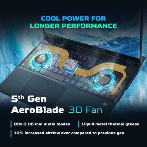 ACER PREDATOR HELIOS NEO 16S OLED AI NH.QX9SI.001 [ULTRA7 - 255HX/16GB/1TB SSD/WIN11 HOME/16.0"/8GB - RTX5060 GRAPHICS/1 YEAR(S)/BLACK] - SWIFT PERIPHERALS1094669