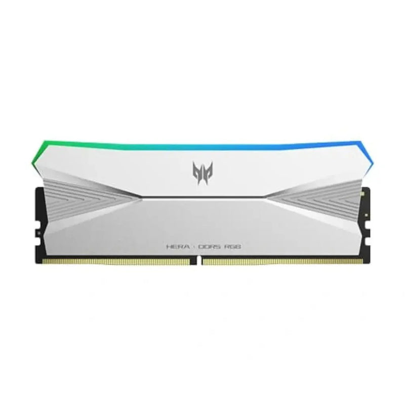 Acer Predator Hera RGB 96GB (48GBx2) DDR5 RAM 6000MHz CL28 288 - Pin Desktop Memory - Silver - SWIFT PERIPHERALSBL.9BWWR.683