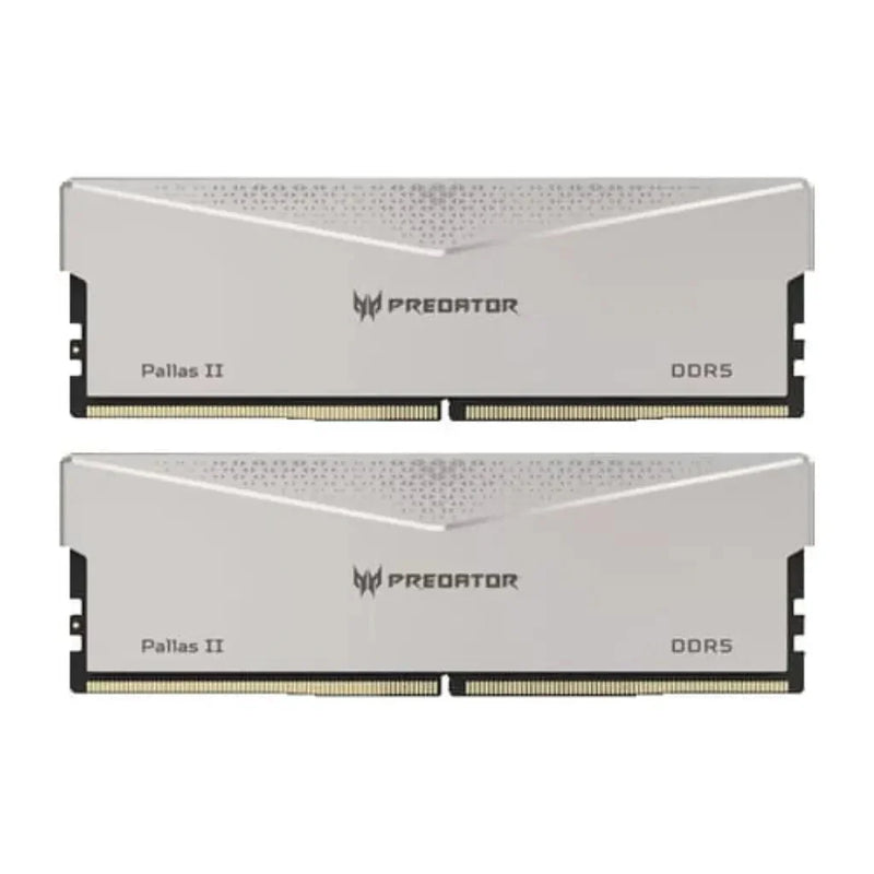 Acer Predator Pallas II 64GB (2×32GB) DDR5 6000MHz CL30 288 - Pin Gaming Desktop Memory - SWIFT PERIPHERALSBL.9BWWR.352