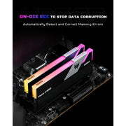 Acer Predator Vesta II DDR5 RAM 64GB (32GBx2) 6000MHz CL30 288 - Pin Desktop Memory - Black - SWIFT PERIPHERALSBL.9BWWR.334