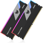 Acer Predator Vesta II DDR5 RAM 64GB (32GBx2) 6000MHz CL30 288 - Pin Desktop Memory - Black - SWIFT PERIPHERALSBL.9BWWR.334