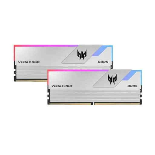 Acer Predator Vesta II RGB 32GB (16GBx2) DDR5 RAM 6000MHz CL30 288 - Pin Gaming Desktop Memory - SWIFT PERIPHERALSBL.9BWWR.379