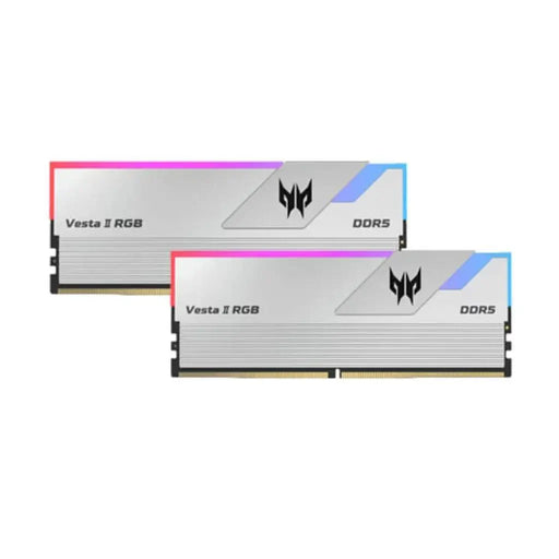 Acer Predator Vesta II RGB 32GB (16GBx2) DDR5 RAM 6000MHz CL36 288 - Pin Gaming Desktop Memory - SWIFT PERIPHERALSBL.9BWWR.653